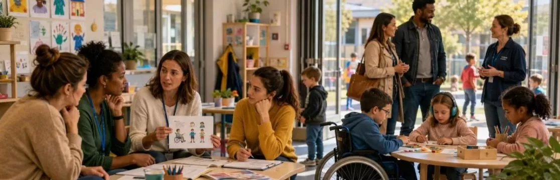 Illustration : Accueillir tous les enfants : pourquoi former les personnels périscolaires au handicap ?