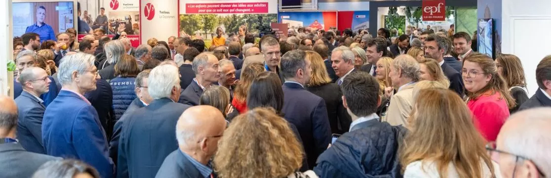 Illustration : Rencontre avec les exposants