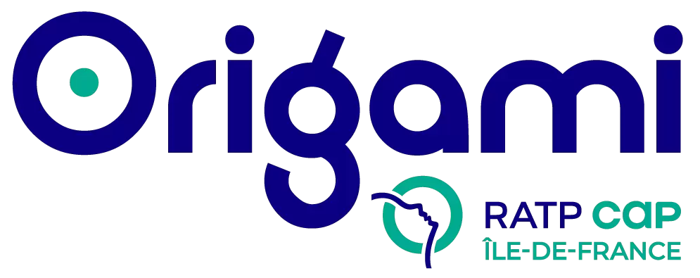 Logo RATP CAP ORIGAMI
