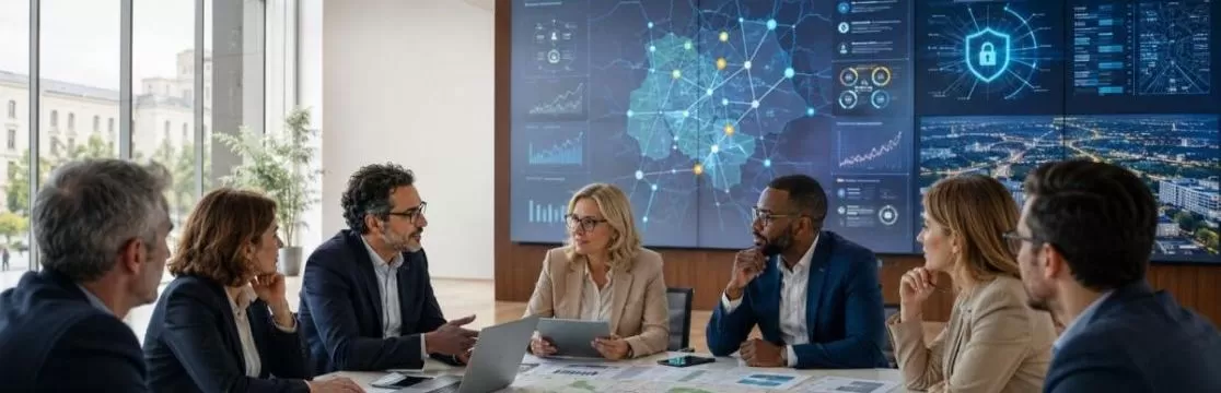 Illustration : L'intelligence artificielle dans les collectivités : innover, sécuriser et mieux piloter l'action publique locale